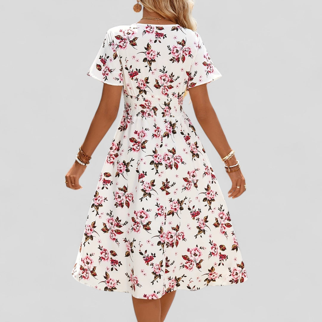 Carlotta | Bequemes Sommer-Midikleid