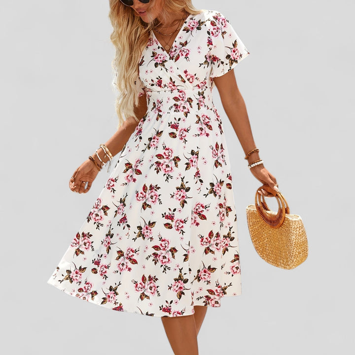 Carlotta | Bequemes Sommer-Midikleid