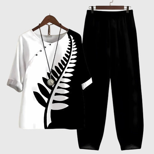 Evelyne | Bequemes zweiteiliges Set