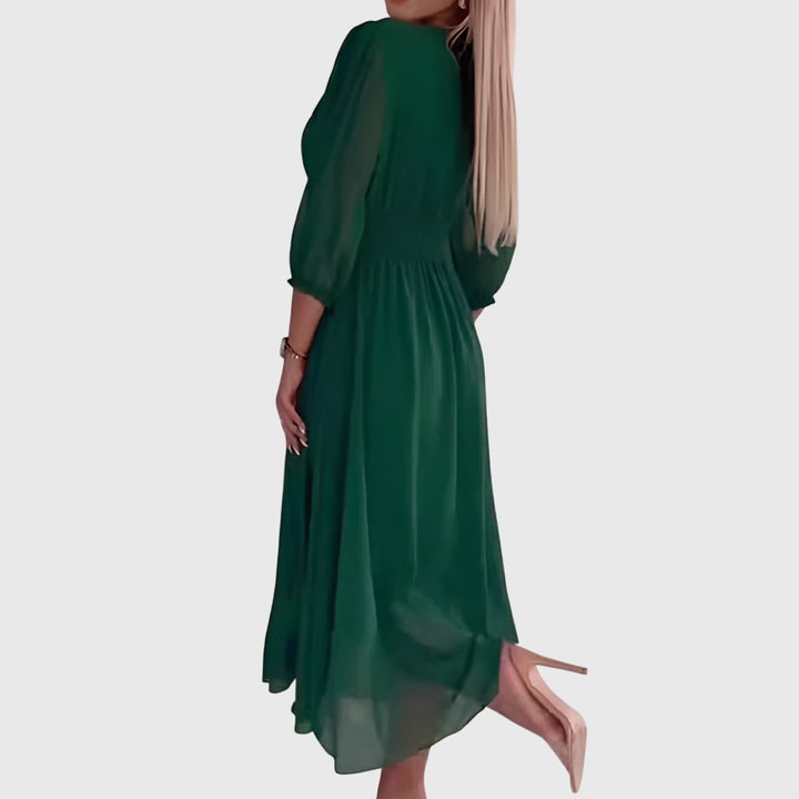Helene | Leichtes Kleid aus Seidenchiffon