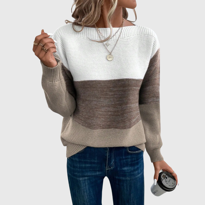 Livia | Bequemer Ombré-Pullover