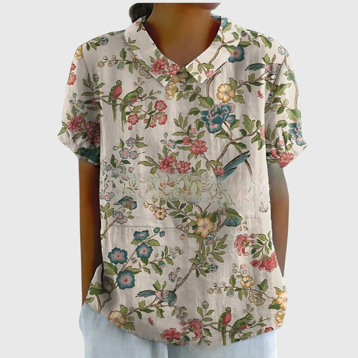 Kornelia | Florale Bluse