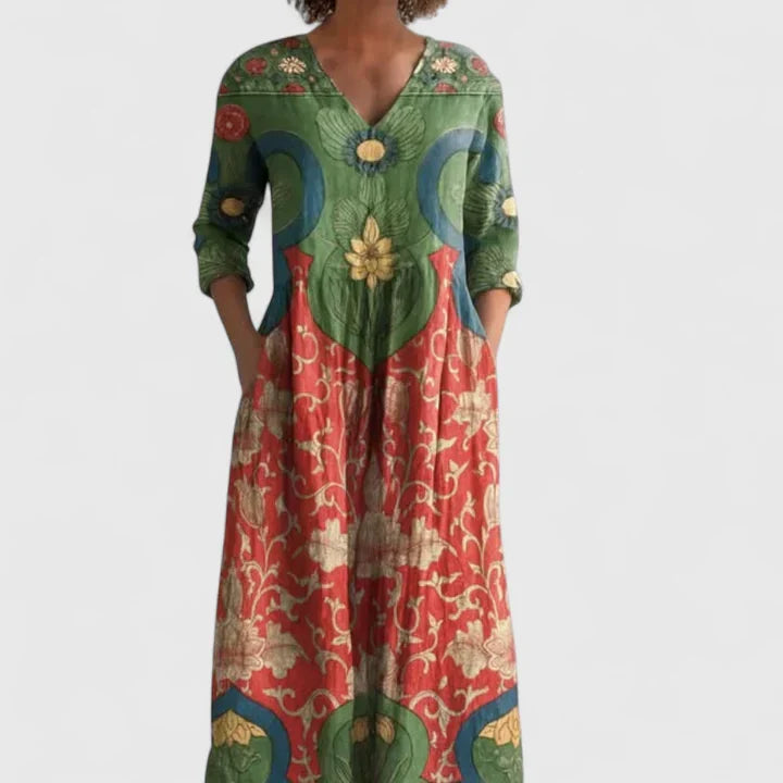 Ambra | Raffiniertes Midikleid