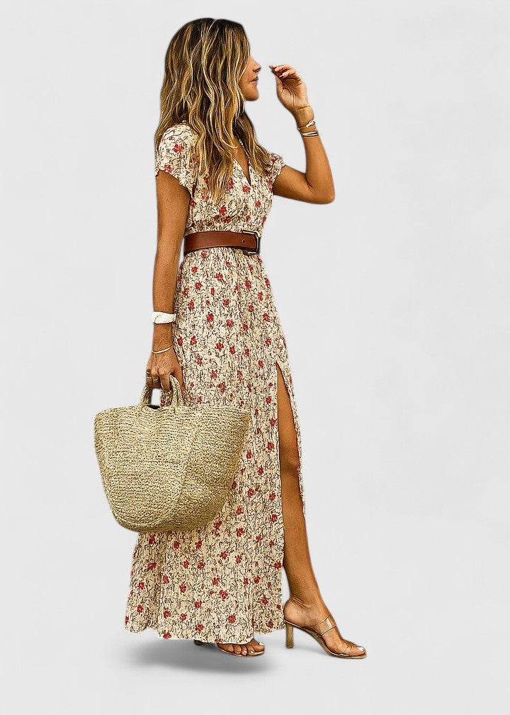 Emerentia | Elegantes Boho-Maxikleid