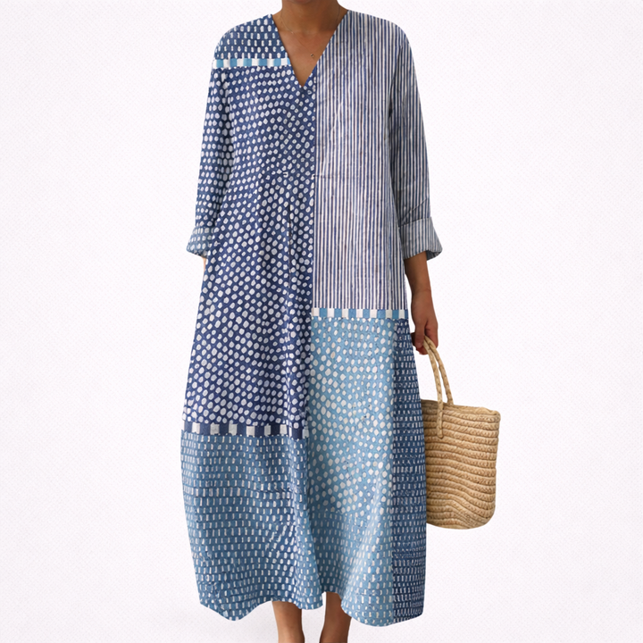 Anneliese | Schmeichelndes bedrucktes Sommerkleid