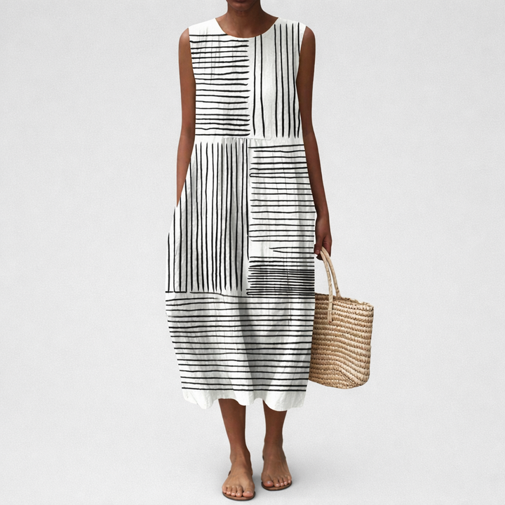 Lotti | Bequemes ärmelloses Sommerkleid