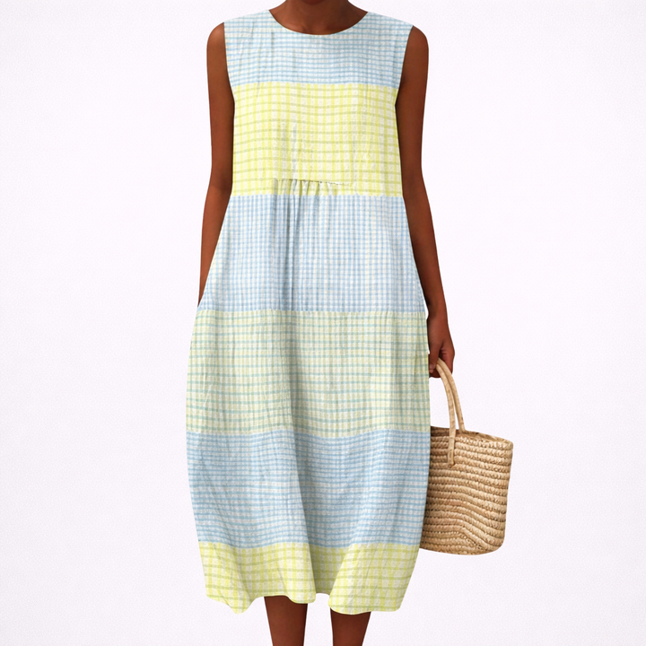 Carla | Bequemes ärmelloses Sommerkleid