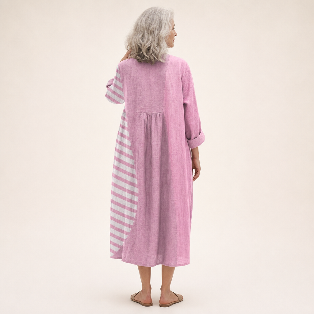 Simone | Schmeichelndes bedrucktes Sommerkleid