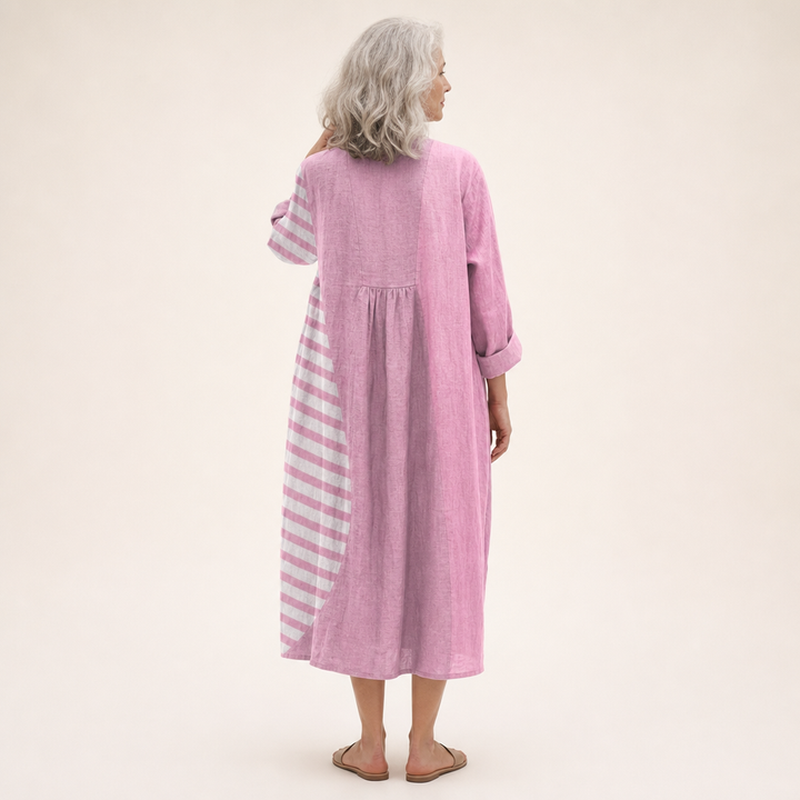 Simone | Schmeichelndes bedrucktes Sommerkleid