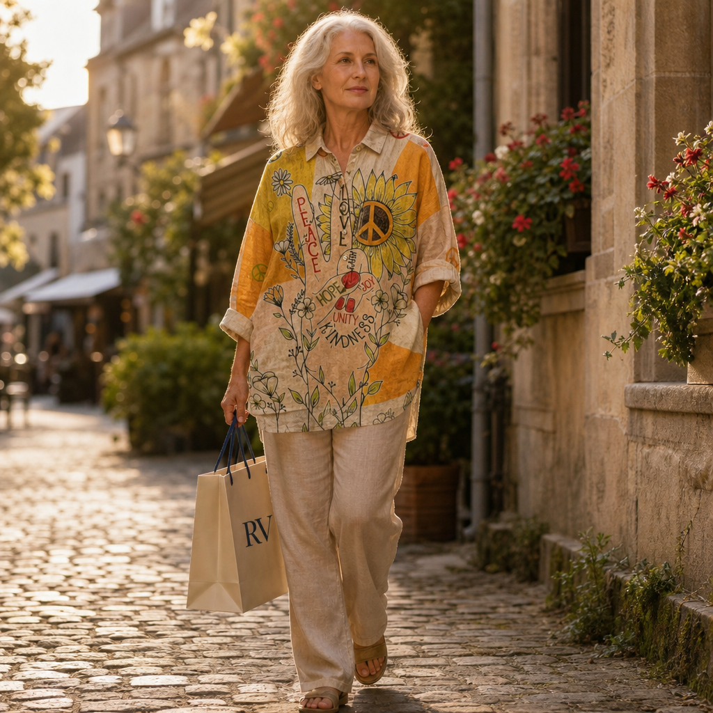 Saskia | Elegante Sommerbluse