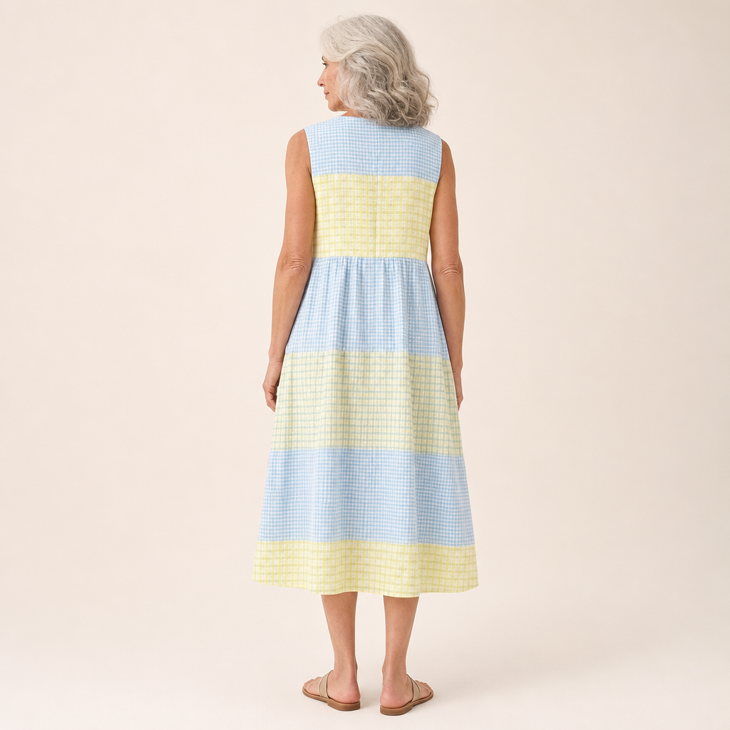 Carla | Bequemes ärmelloses Sommerkleid