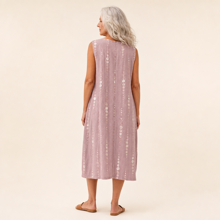 Lara | Bequemes ärmelloses Sommerkleid