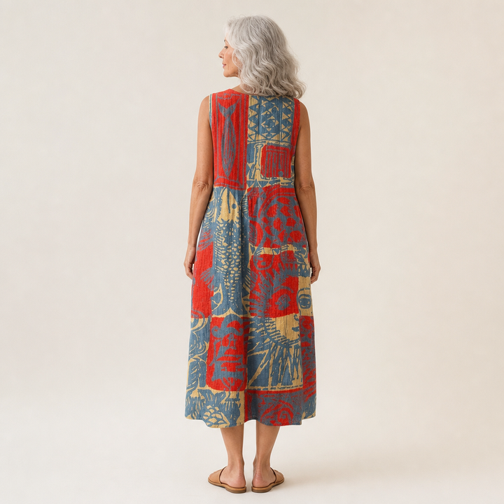 Sabine | Fliessendes und bequemes Kleid