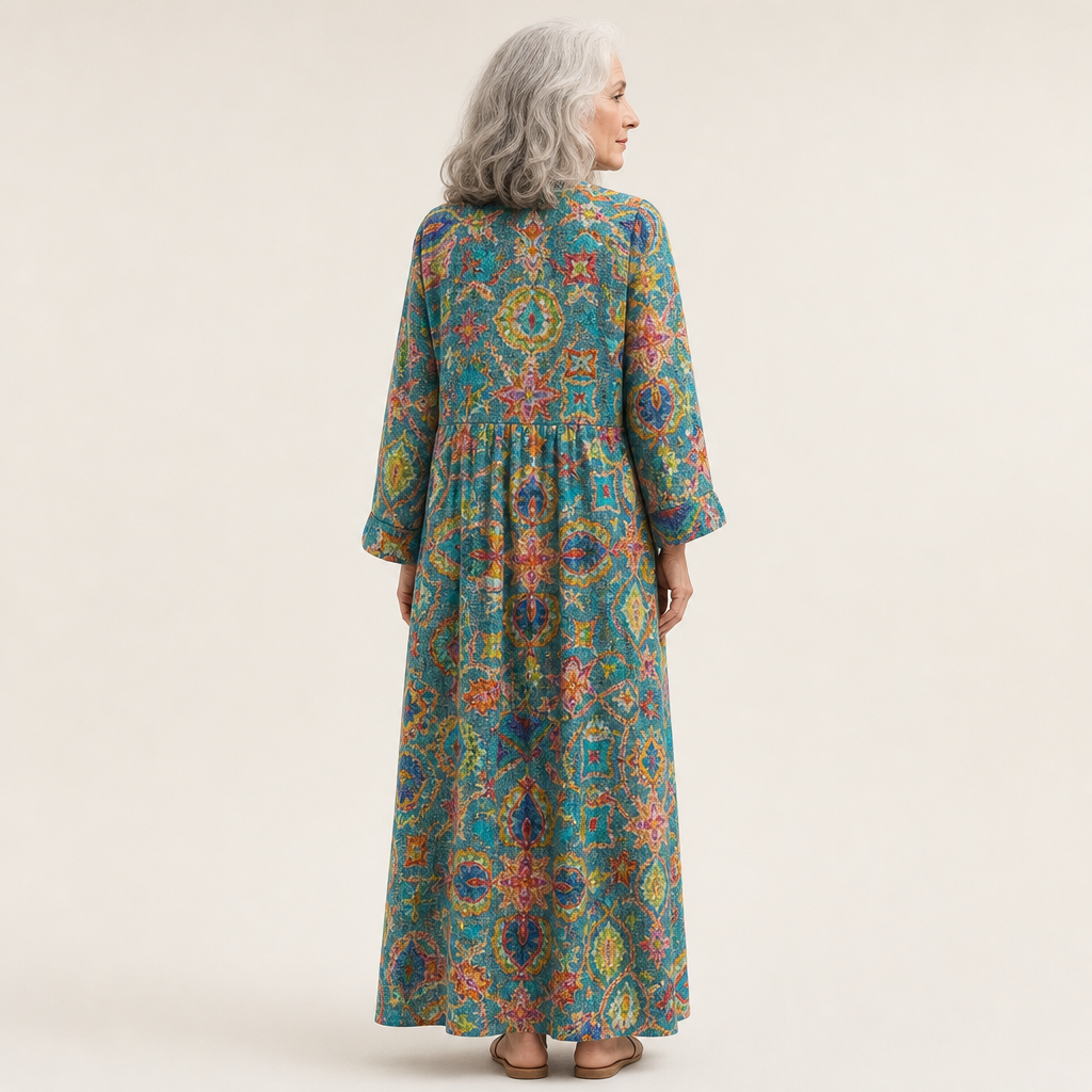 Frida | Schmeichelndes bedrucktes Sommerkleid