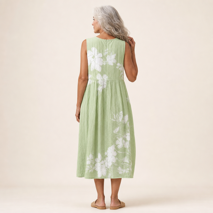 Stefanie | Bequemes ärmelloses Sommerkleid