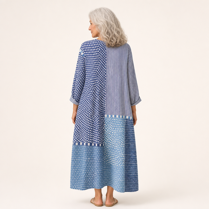 Anneliese | Schmeichelndes bedrucktes Sommerkleid