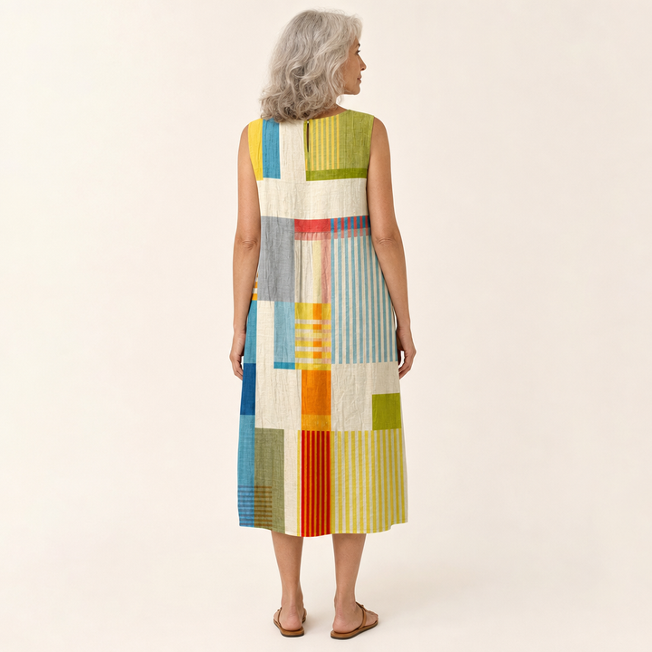 Klärli | Bequemes ärmelloses Sommerkleid