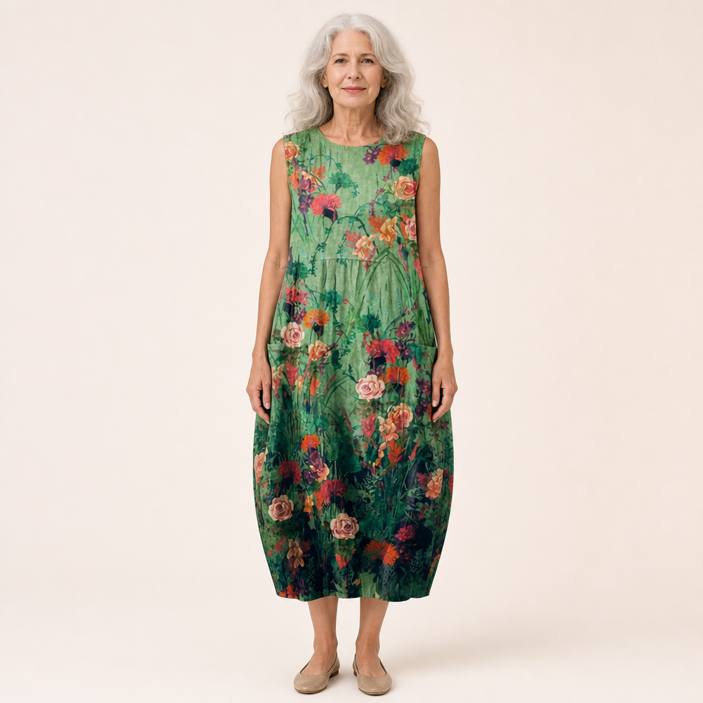 Patrizia | Bequemes ärmelloses Sommerkleid