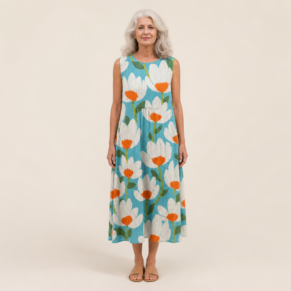 Helena | Fliessendes und bequemes Kleid