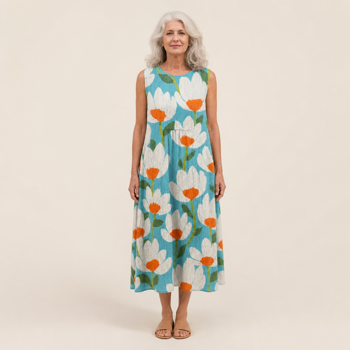 Helena | Fliessendes und bequemes Kleid