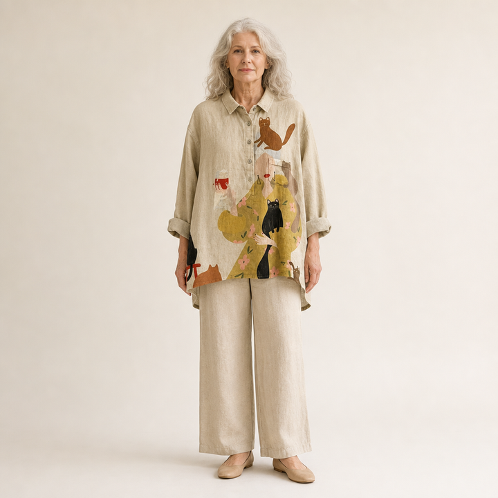 Tea | Elegante Sommerbluse