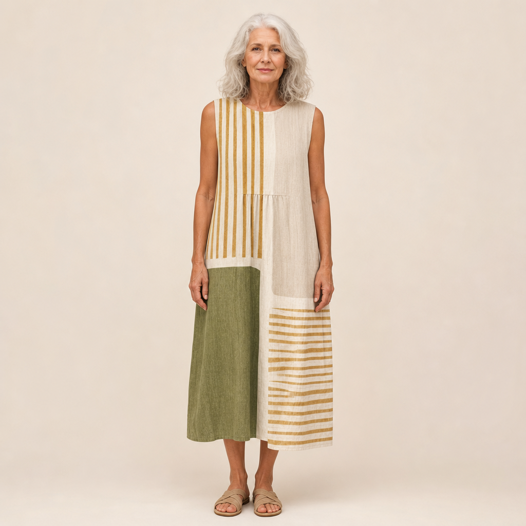 Käthi | Bequemes ärmelloses Sommerkleid