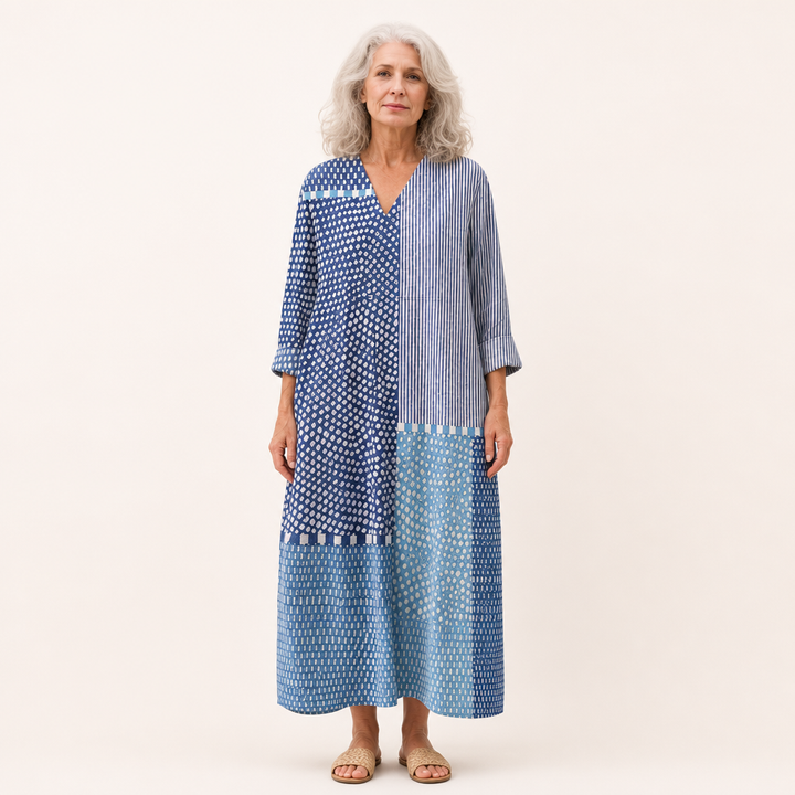 Anneliese | Schmeichelndes bedrucktes Sommerkleid