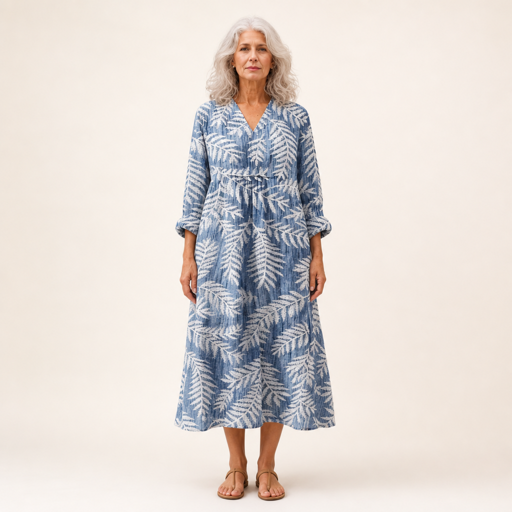 Christa | Schmeichelndes bedrucktes Sommerkleid
