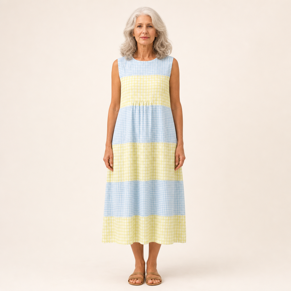 Carla | Bequemes ärmelloses Sommerkleid