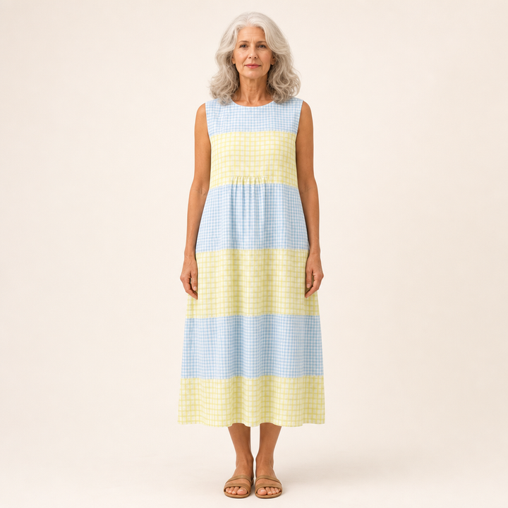 Carla | Bequemes ärmelloses Sommerkleid