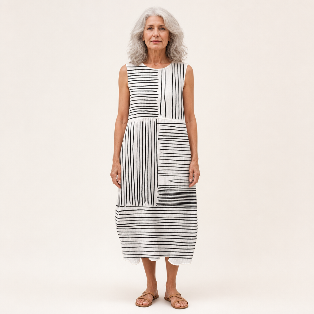 Lotti | Bequemes ärmelloses Sommerkleid