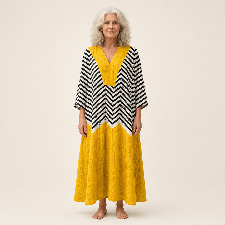 Annetta | Schmeichelndes bedrucktes Sommerkleid