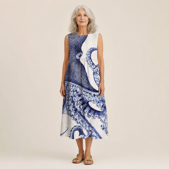 Gertrud | Fliessendes und bequemes Kleid