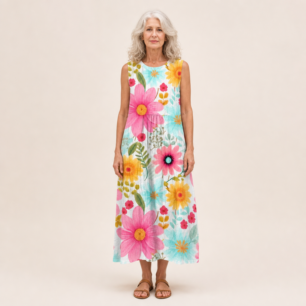 Romana | Fliessendes und bequemes Kleid