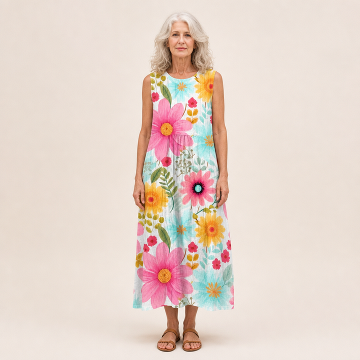 Romana | Fliessendes und bequemes Kleid