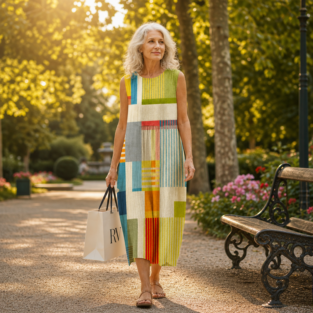 Klärli | Bequemes ärmelloses Sommerkleid