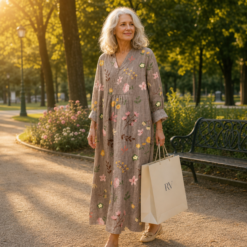 Babette | Schmeichelndes bedrucktes Sommerkleid