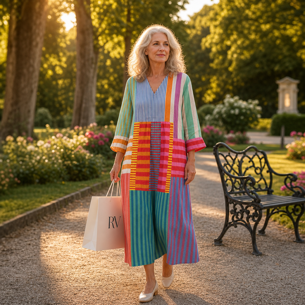 Dorli | Schmeichelndes bedrucktes Sommerkleid