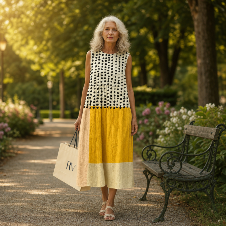Hulda | Bequemes ärmelloses Sommerkleid