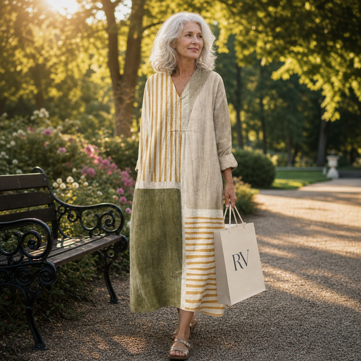 Marili | Schmeichelndes bedrucktes Sommerkleid