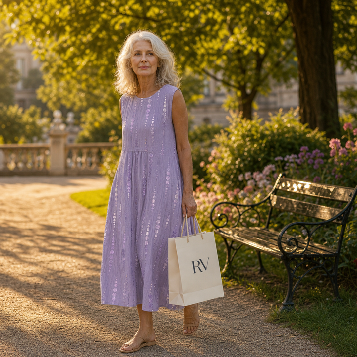 Elena | Fliessendes und bequemes Kleid