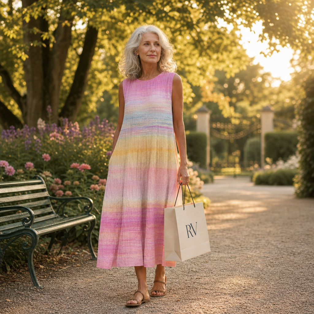 Martha | Bequemes ärmelloses Sommerkleid