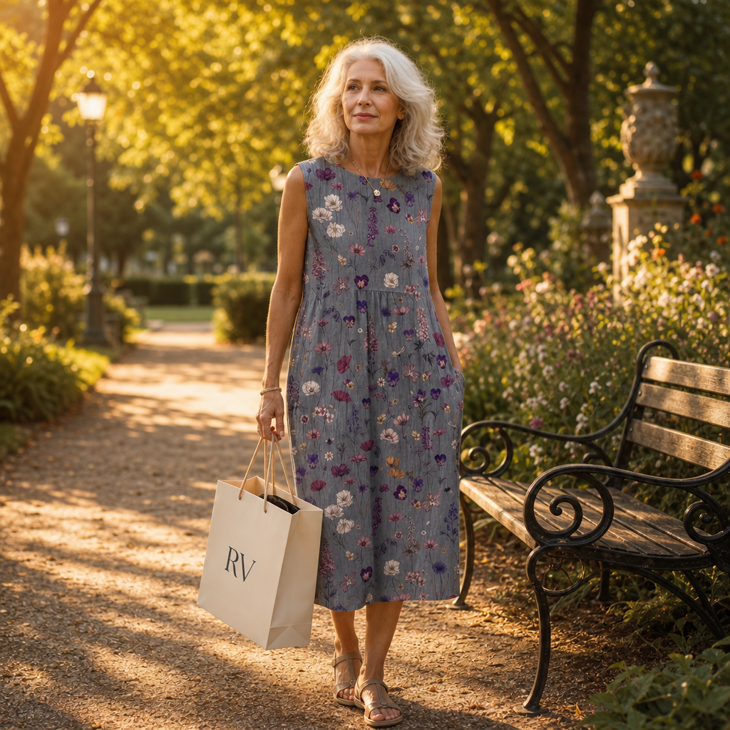 Dora | Bequemes ärmelloses Sommerkleid