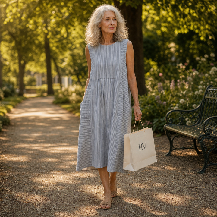 Theres | Bequemes ärmelloses Sommerkleid
