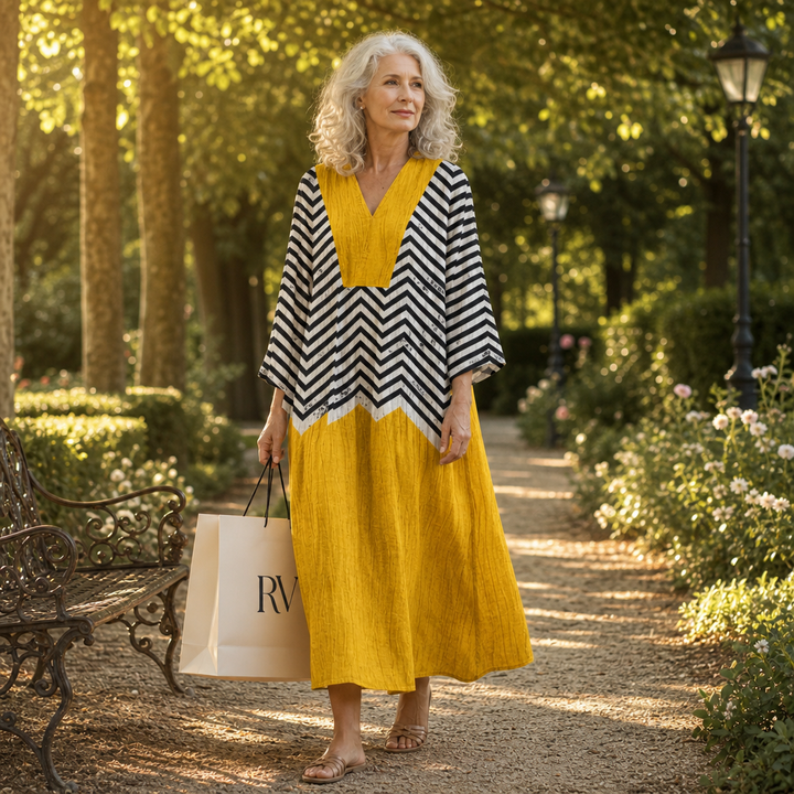 Annetta | Schmeichelndes bedrucktes Sommerkleid
