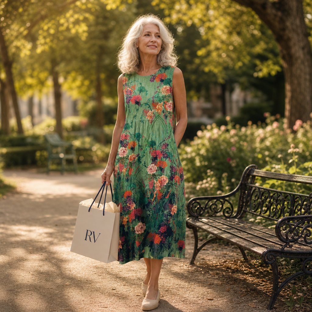 Patrizia | Bequemes ärmelloses Sommerkleid