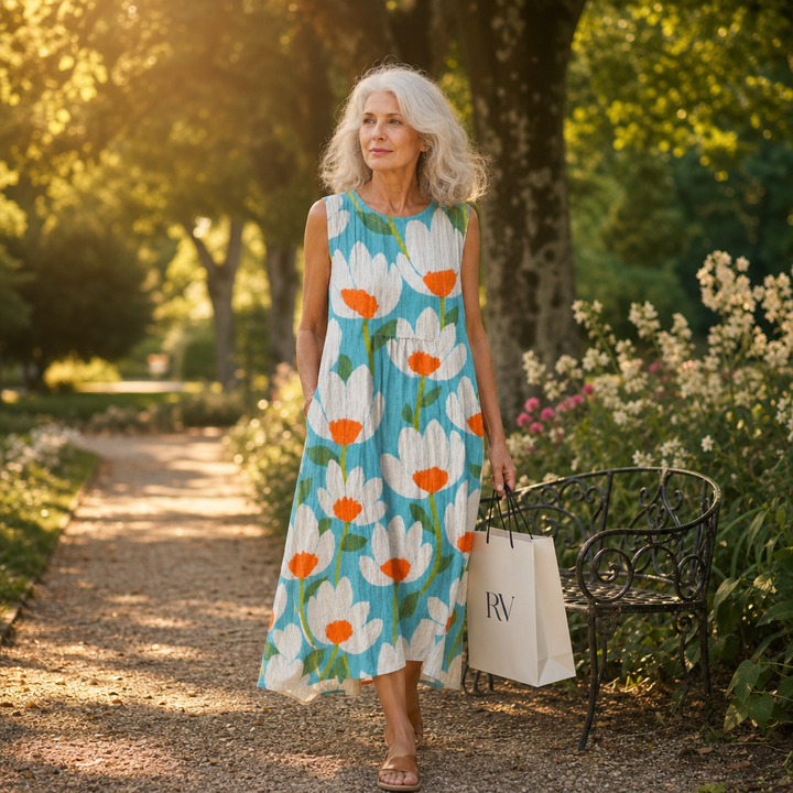 Helena | Fliessendes und bequemes Kleid