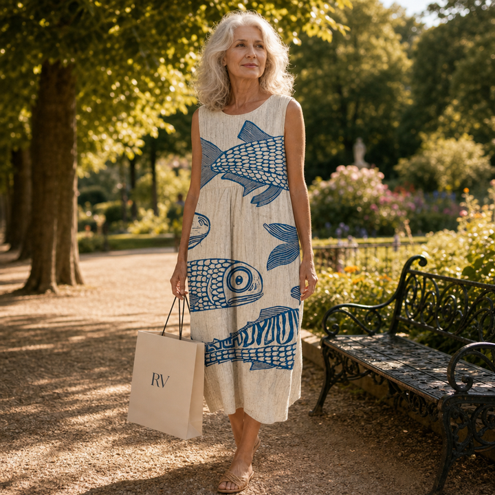 Margrit | Fliessendes und bequemes Kleid
