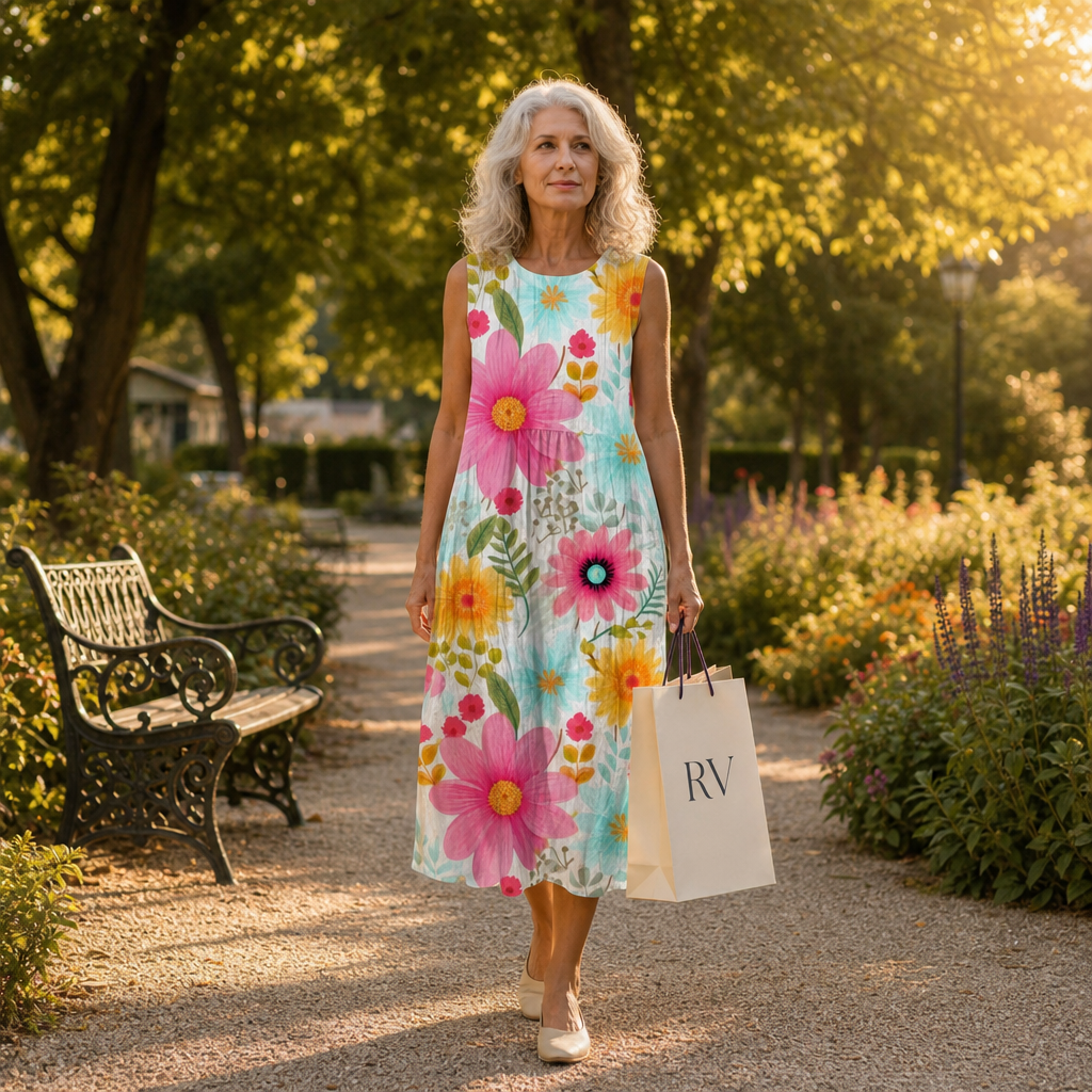 Romana | Fliessendes und bequemes Kleid