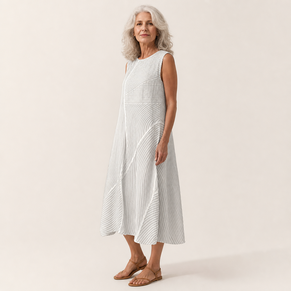 Sandra | Fliessendes und bequemes Kleid